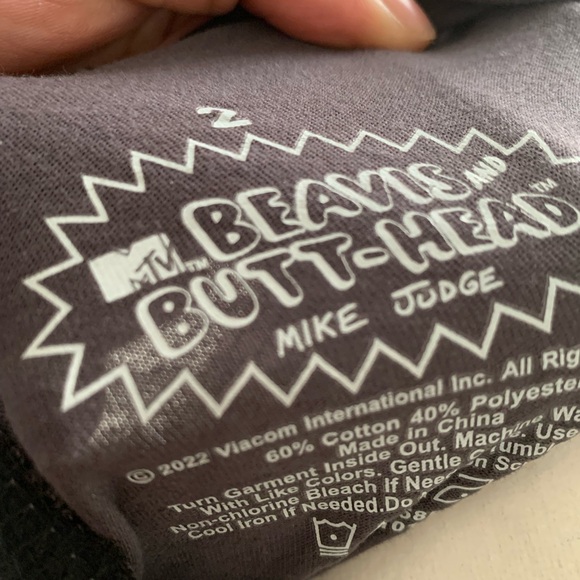 TORRID PLUS SIZE BEAVIS AND BUTTHEAD GRAPHIC MUSCLE TEE SHIRT - Picture 8 of 8